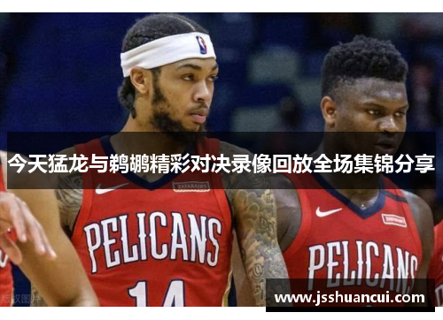 今天猛龙与鹈鹕精彩对决录像回放全场集锦分享